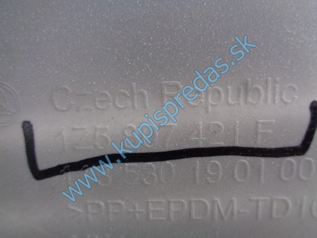 zadný nárazník na škodu octáviu II lift HB, 1Z5807421F
