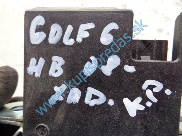 zadný zámok na piate dvere na vw volkswagen golf VI HB, 5K0827505A