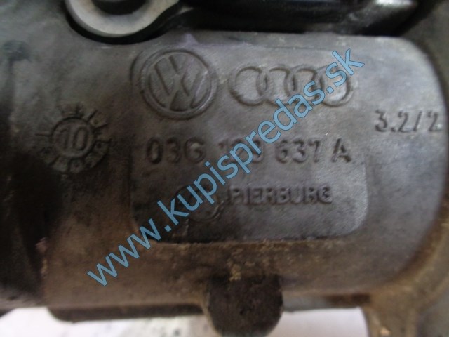 egr ventil na vw volkswagen touran 1,9tdi, 03G129637A