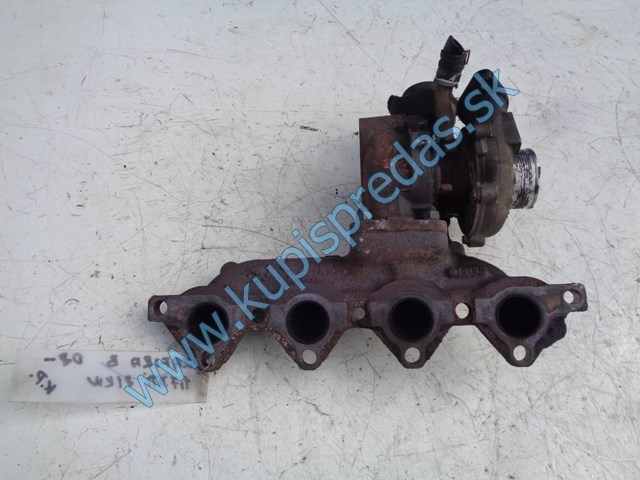 turbo na opel zafiru B, 1,7cdti, 9890536744, turbodúchadlo, 