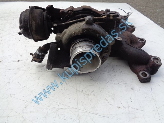 turbo na opel zafiru B, 1,7cdti, 9890536744, turbodúchadlo, 