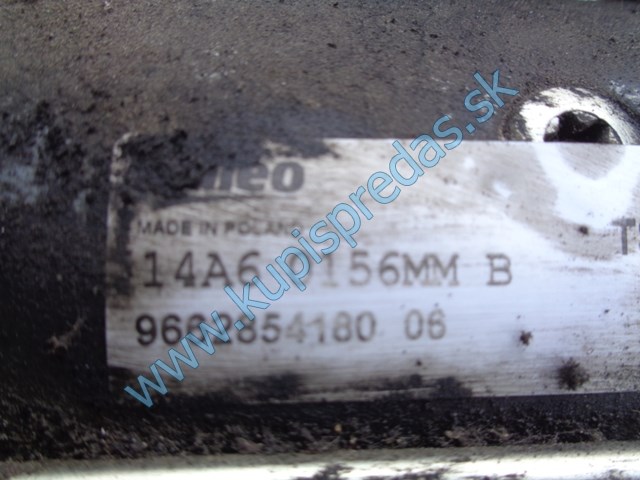 štartér na citroen berlingo 1,6hdi, 9662854180 06