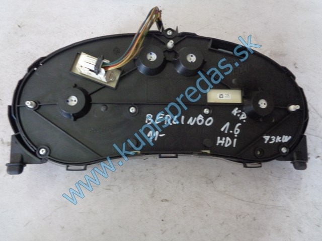 tachometer na citroen berlingo III, 1,6hdi, 9801642080