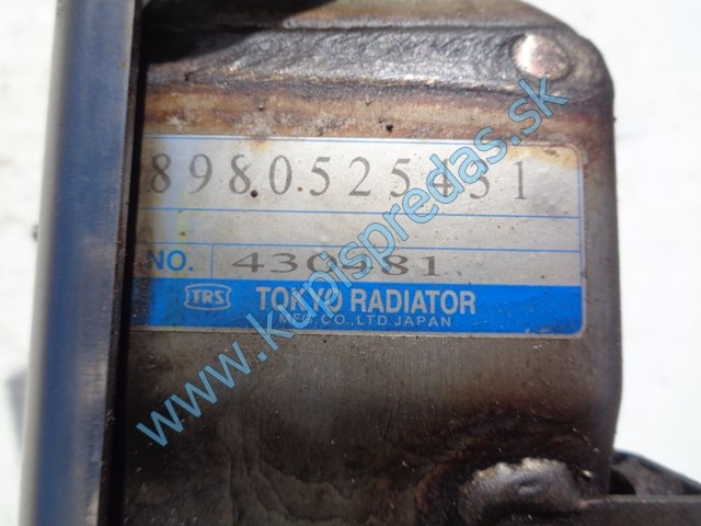 chladič egr na opel zafiru B, 1,7cdti, 8980525431