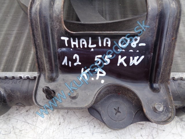 vodný chladič a renault tháliu II 1,2, 7700436693-A