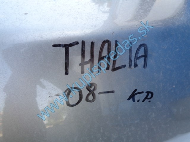 zadná kapota na renault tháliu II, 