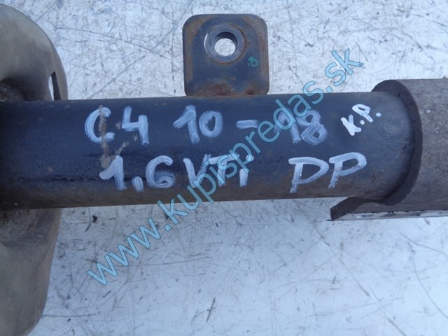 ľavý predný tlmič na citroen c4 1,6 16V, struna, 