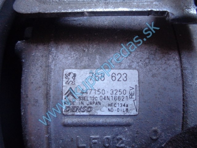 kompresor klimatizácie na citroen c4, 447150-3250