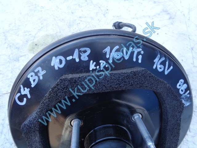 brzdový posilovač na citroen c4 B7, 1,6 16V, 9674747580