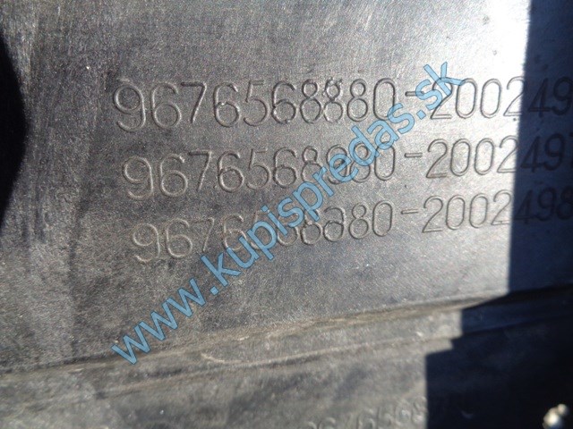 kompletné predné čelo na citroen c4 B7 1,6 16V, 967656880