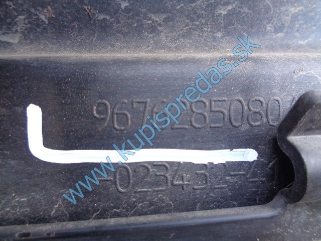 predný nárazník na citroen c4 B7, 