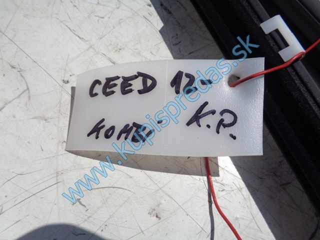 chrómová lišta na dvere na kiu ceed II kombi, 