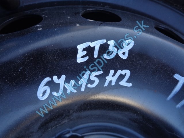 rezerva na fiat tipo II, 6Jx15 H2, 195/65 R15