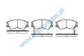 Brzdové dostičky, platničky PC0633S Polcar xx