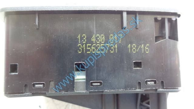 ľavý predný vypínač na otváranie okna na opel corsu E, 13430017