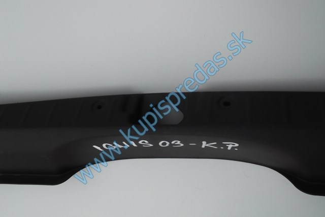 plast zadného čela na  suzuki ignis