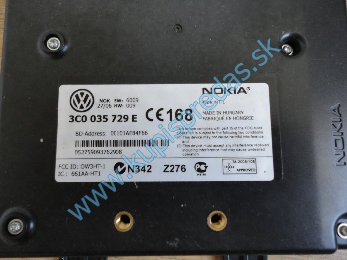 Modul telefónu VW PASSAT B6  
