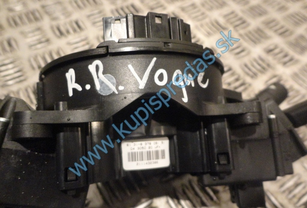 Ovládacie páčky so snímačom airbagu pod volantom RANGE ROVER VOGUE 4.2 TD