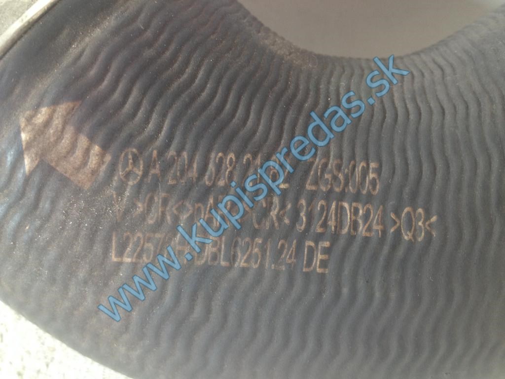 Hadica intercoolera MERCEDES C W204 2.2 CDI