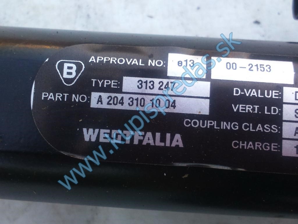 Ťažný hák MERCEDES C W204 Kombi