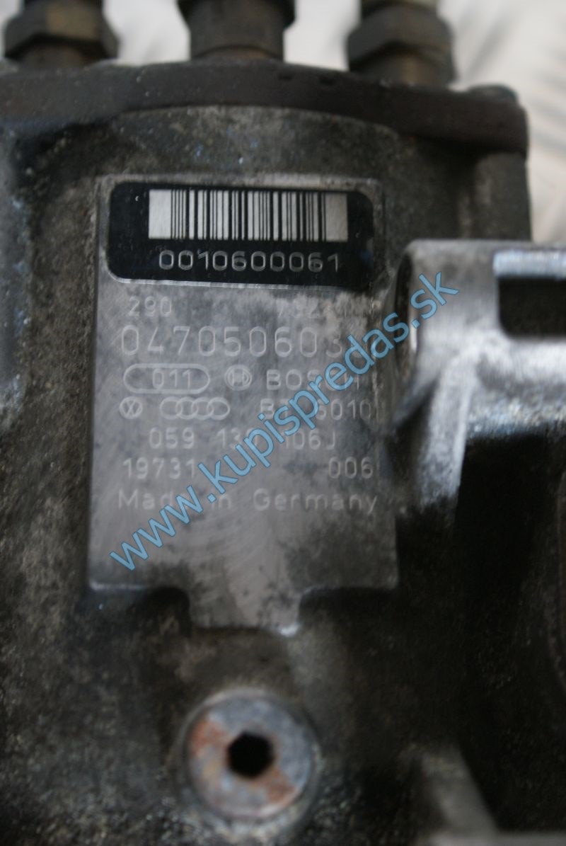 Vstrekovacie čerpadlo Audi A4 B6 2.5 TDI Kombi  