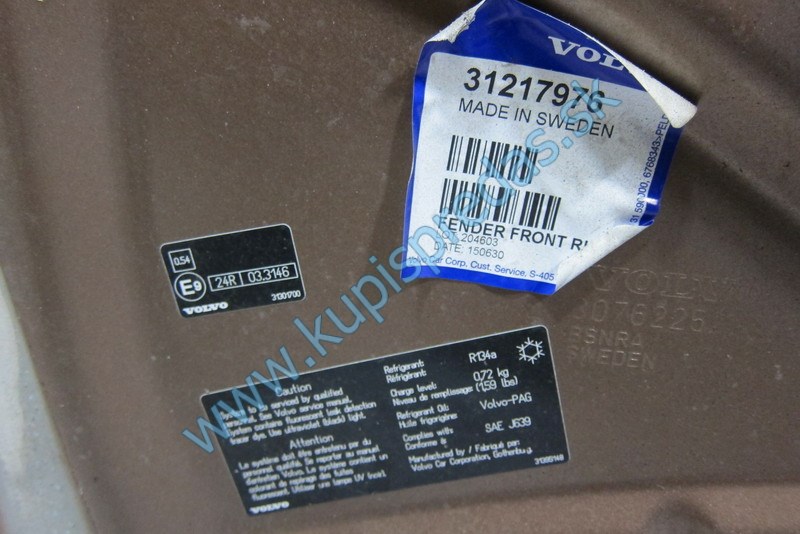 Predná kapota VOLVO XC60 