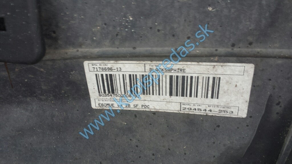 Predný nárazník BMW 5 E60 E61