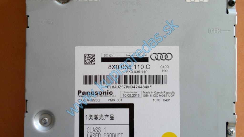 CD menič AUDI A6 4G  