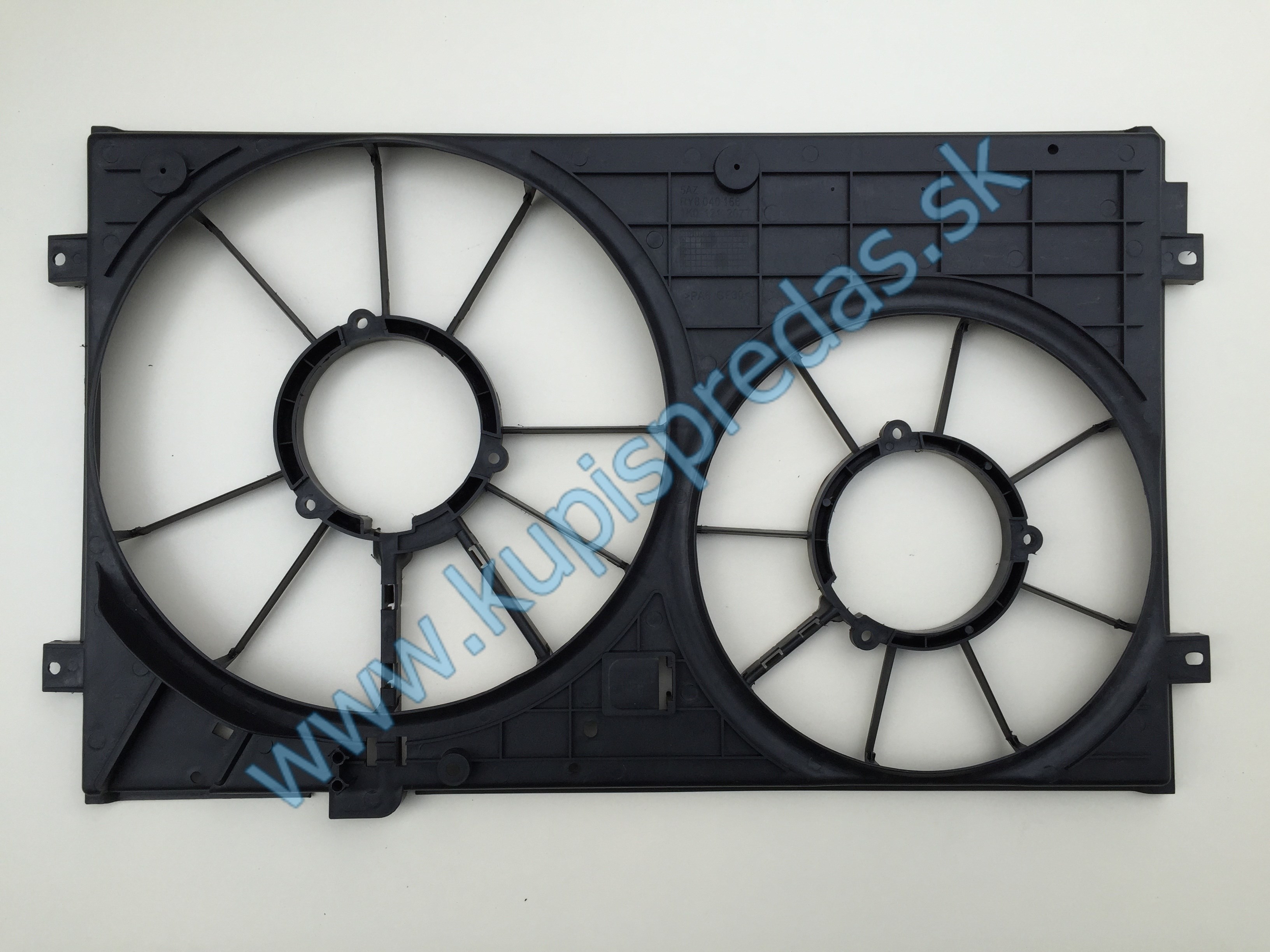 Kryt ventilátorov Škoda Superb  