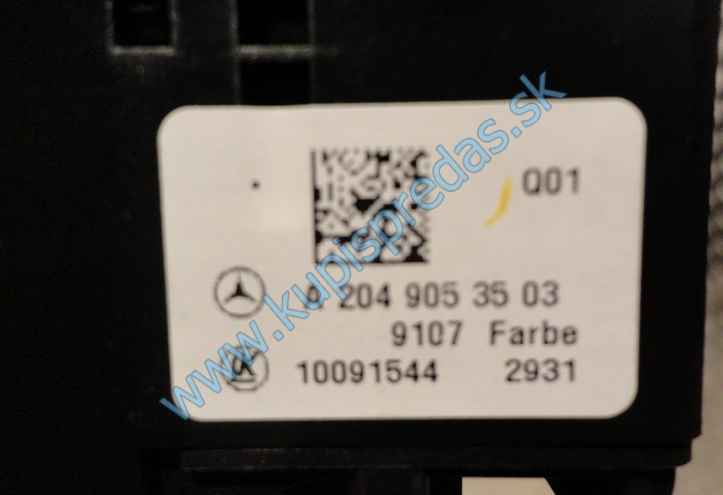 Ovládací modul svetiel MERCEDES ML W166