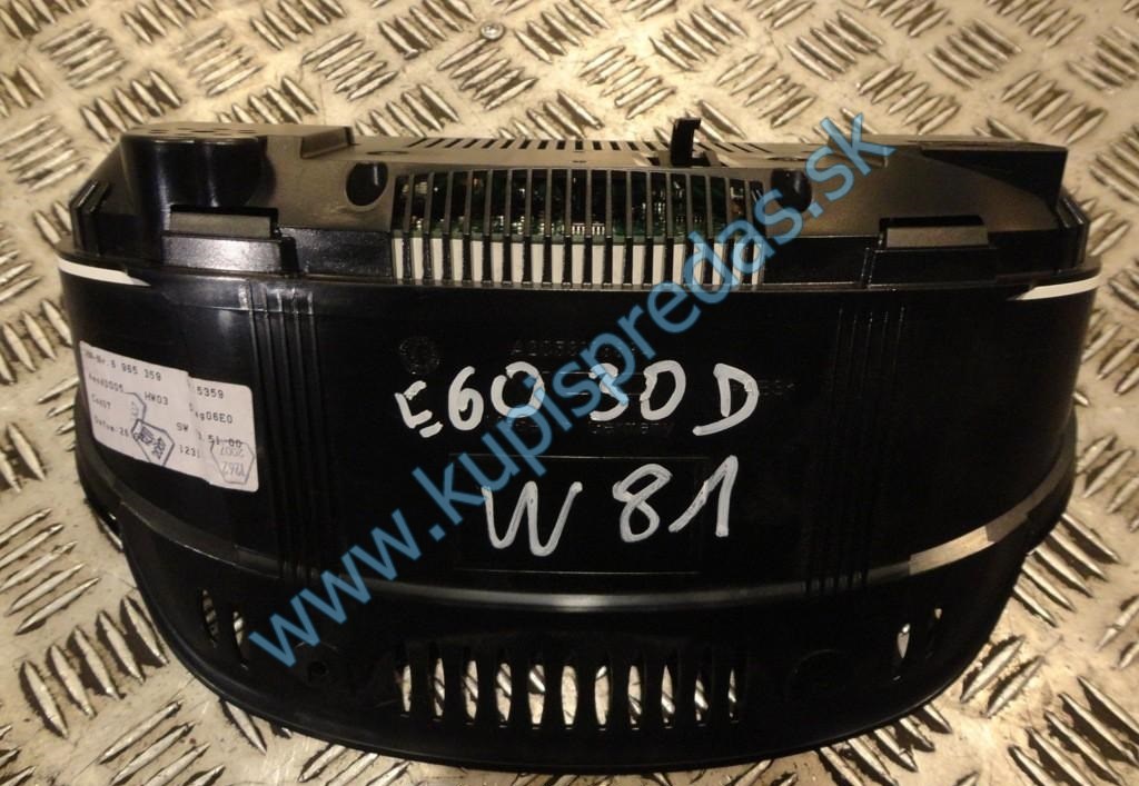 Prístrojový panel BMW 5 E60 E61 3.0D