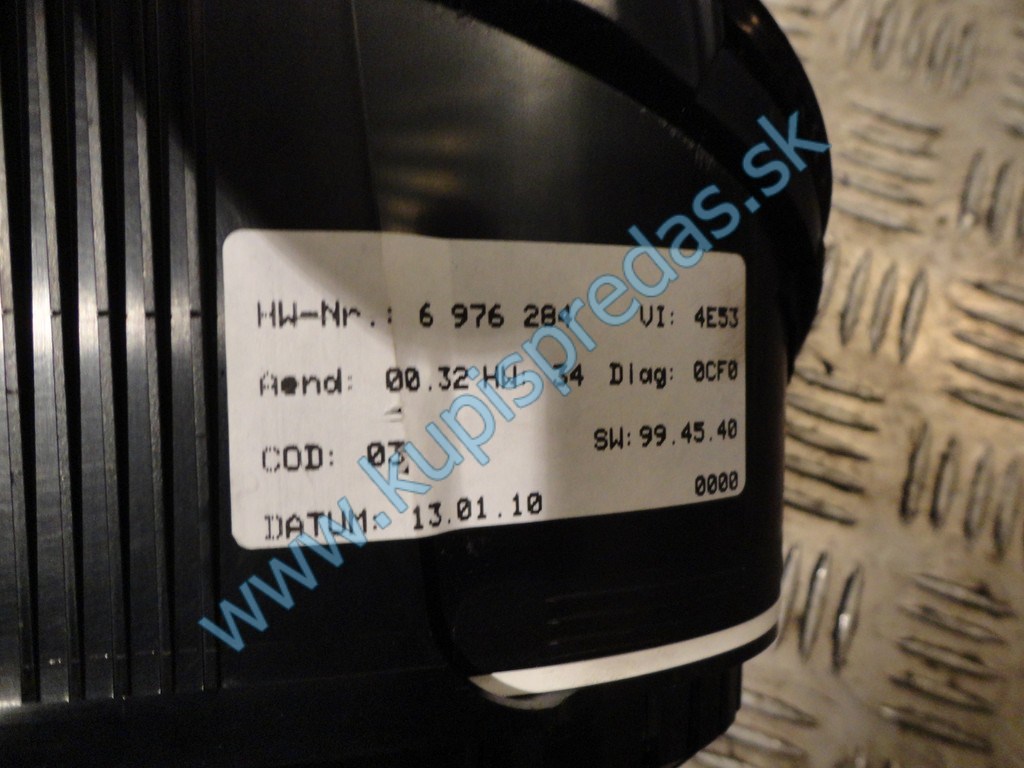Prístrojový panel BMW X6 E72 ACTIVE HYBRID