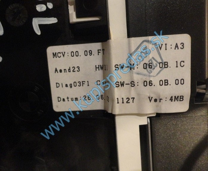 Prístrojový panel BMW 7 E65 E66 760Li