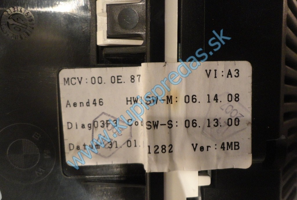 Prístrojový panel BMW 7 E65 E66 3.0D