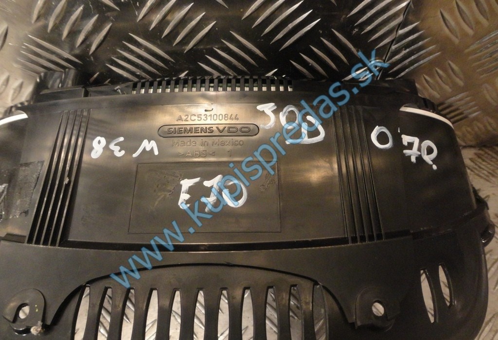 Prístrojový panel BMW X5 E70 / X6 E71 3.0D