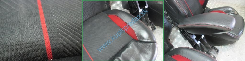 Predné-zadné kožené sedačky PEUGEOT 208 GTI 3d  