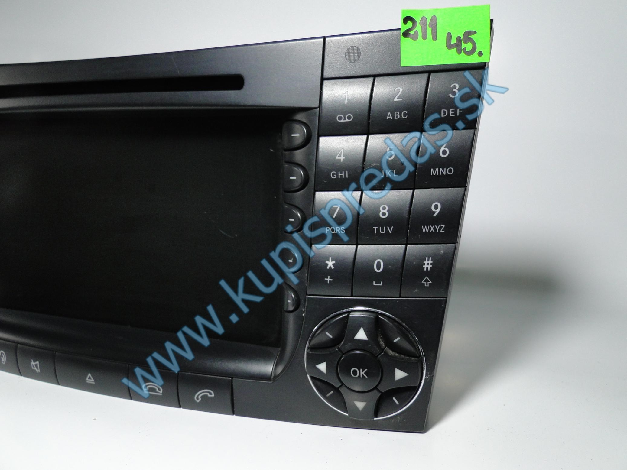Navigácia GPS+CD+Radio Comand MERCEDES E W211 