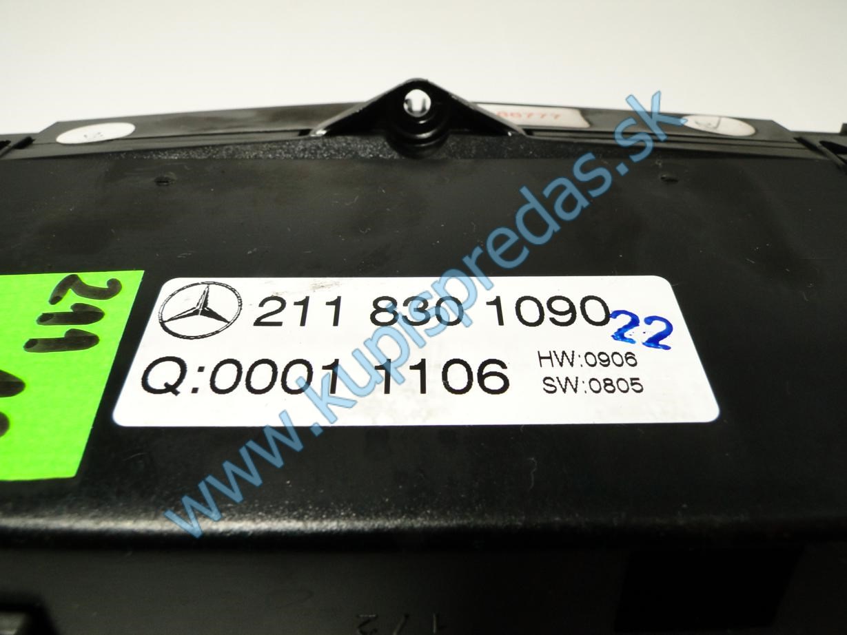Ovládací modul klímy MERCEDES E W211  