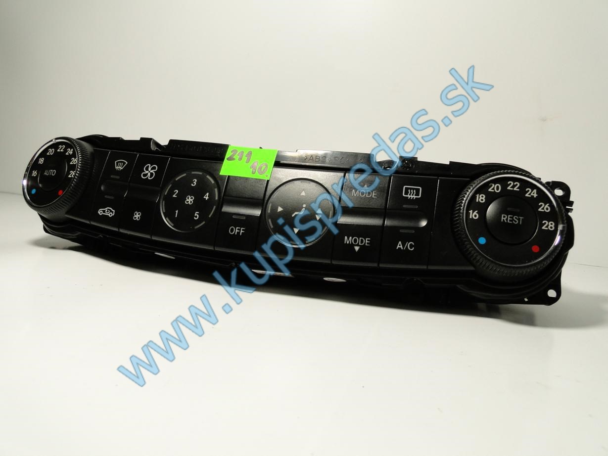Ovládací modul klímy MERCEDES E W211  