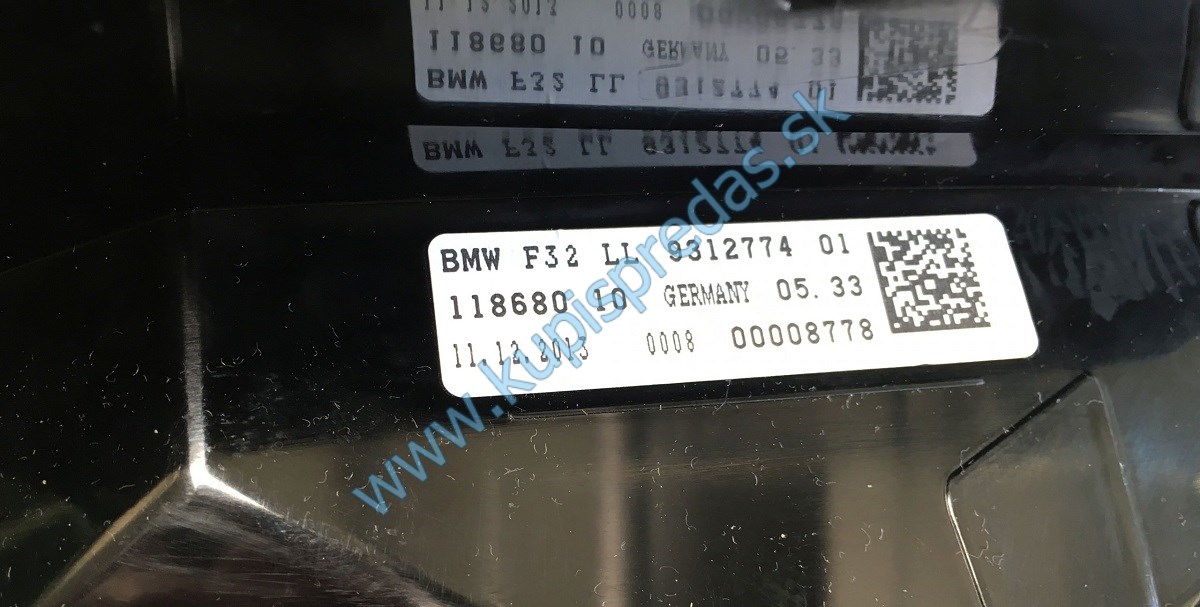 HEAD UP display BMW 4 F32 F33 F36 / BMW M4 F82 F83  