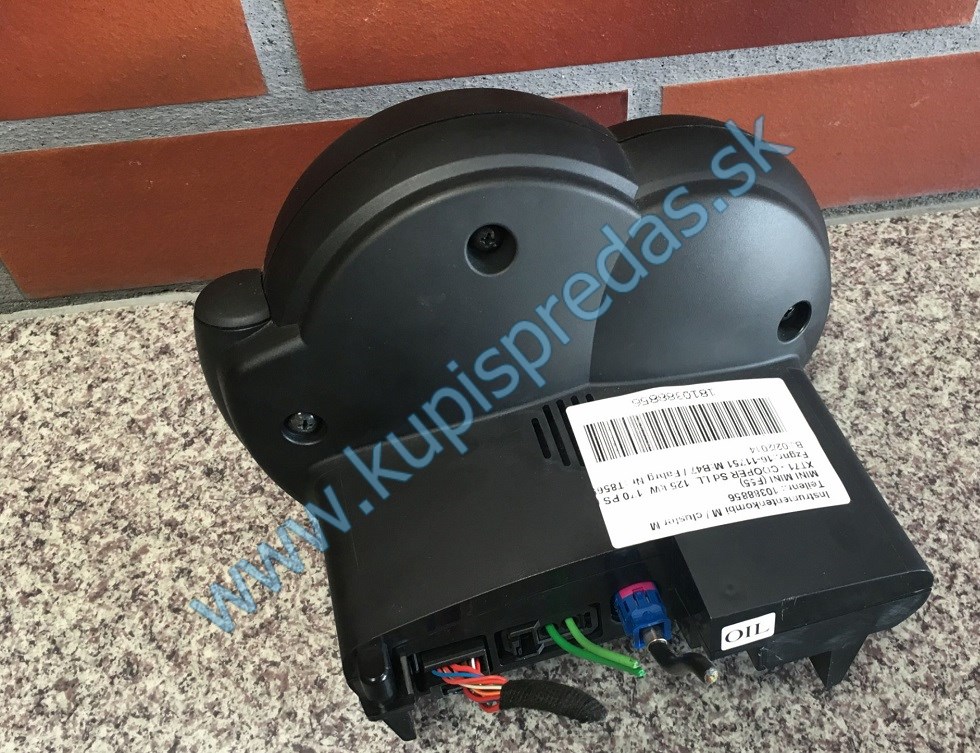 Prístrojový panel MINI COOPER F54 F55 F56 HeadUp