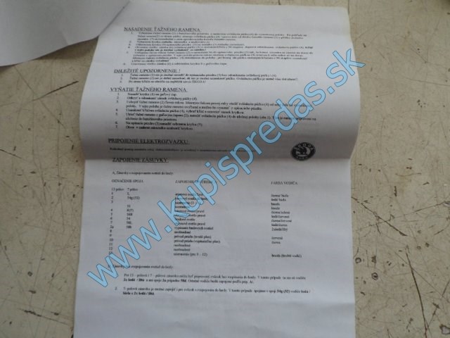 ťažné zariadenie na škodu fábiu 1 kombi, combi