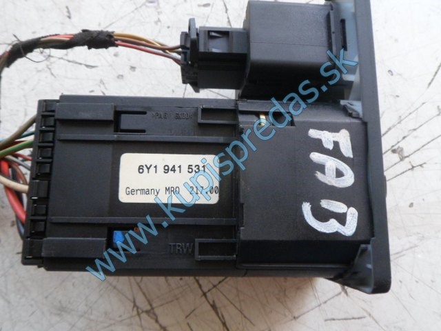 vypínač na predné svetlá na škodu fábiu 1, 6Y1941531