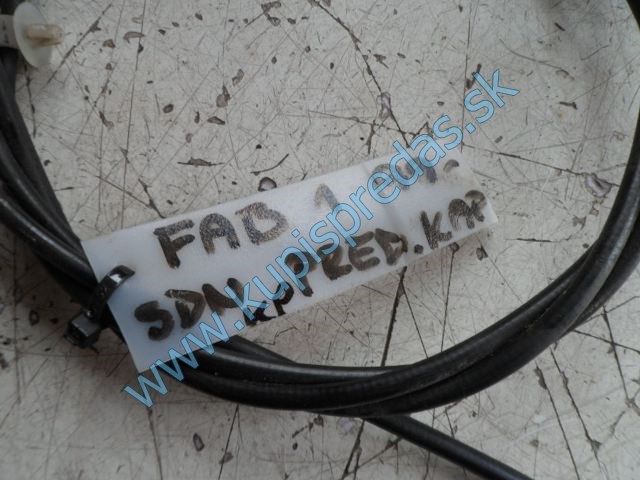 lanko na prednú kapotu na škodu fábiu 1, tiahlo