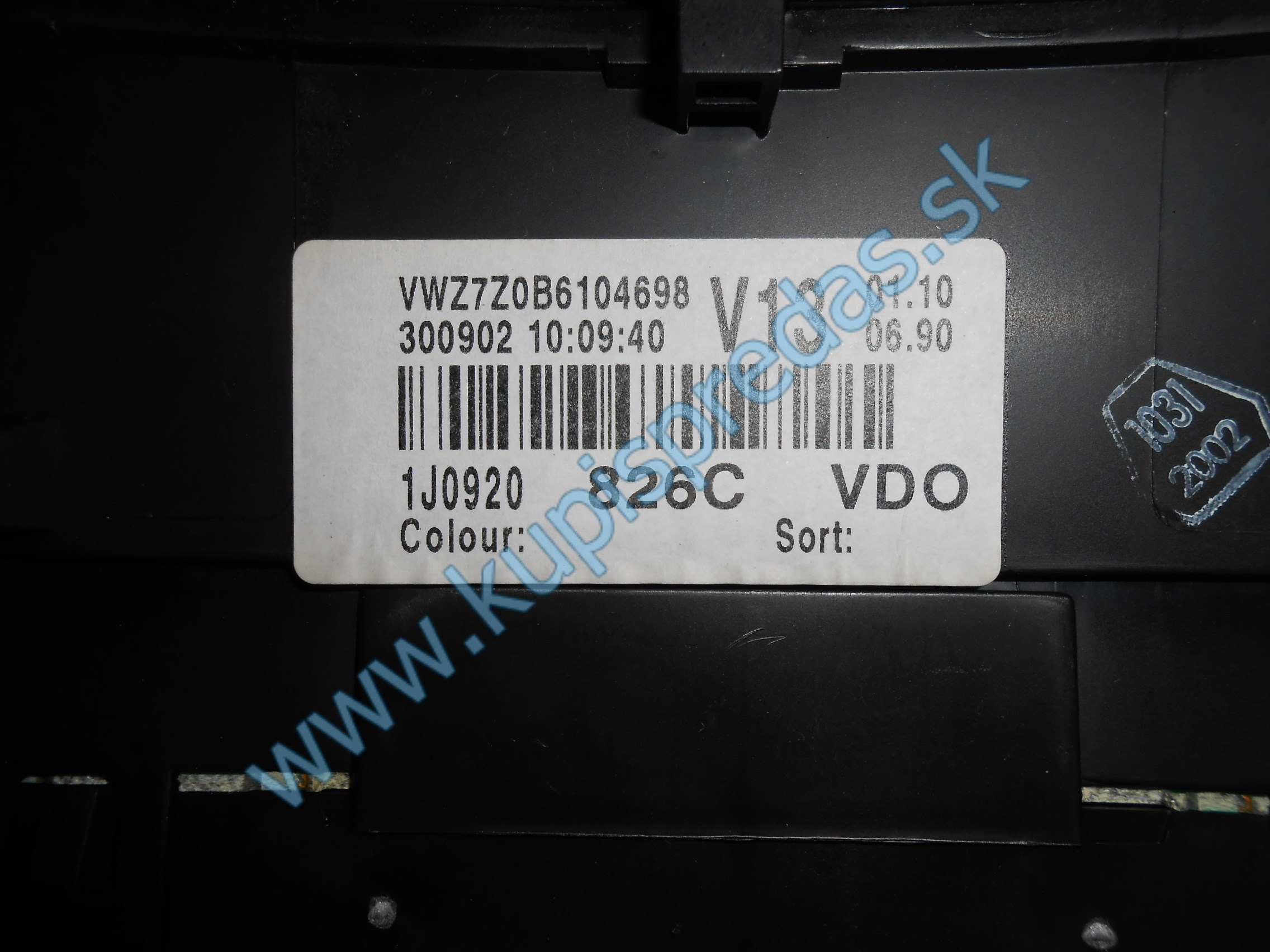 Budiky VW Golf IV / dieselové, polodot /